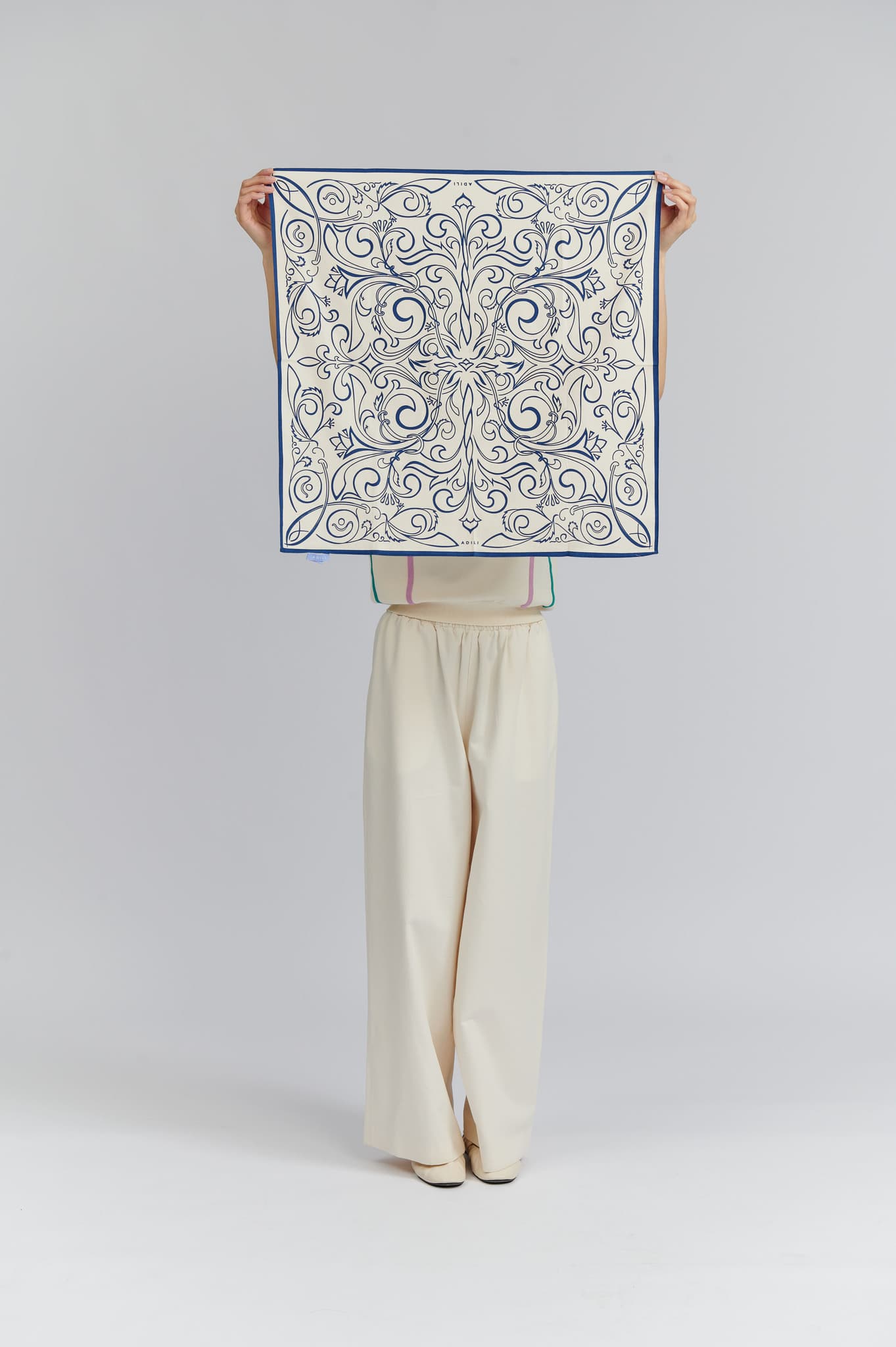 ПЛАТОК хлопок | 65х65 | (290-07) «Ақбұлақ»