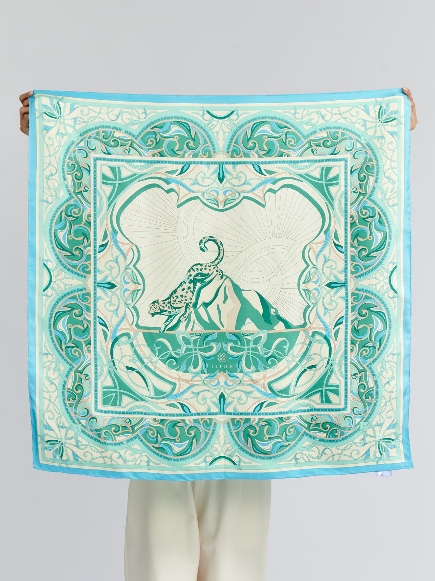 ПЛАТОК ШЕЛК | 90х90 см | "Барыс"