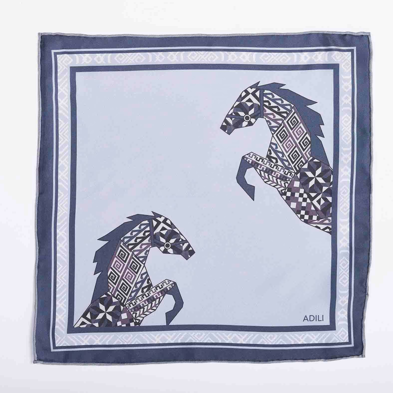 Шелковые карманные платочки