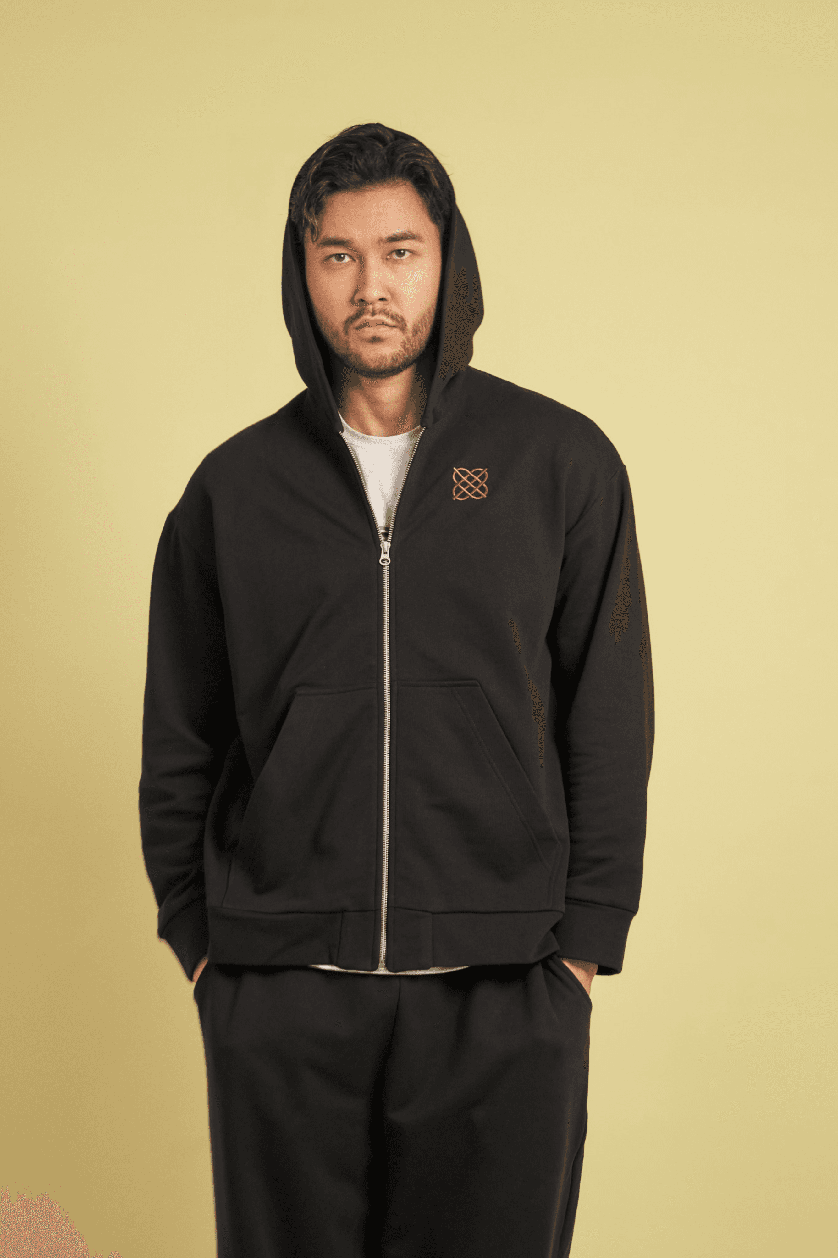 Худи мужской с замком, М 2443