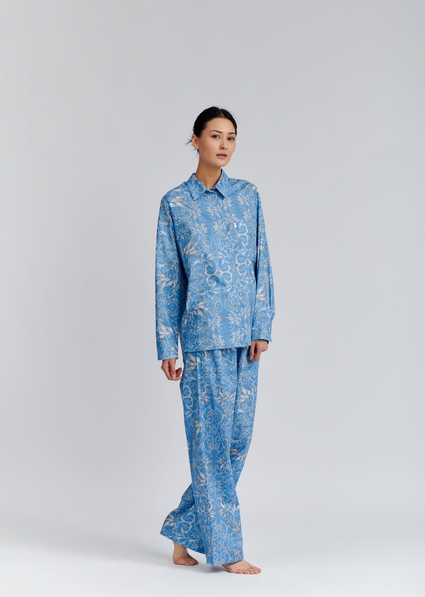 Пижама (брюки+рубашка), м.2235, принт 310-03