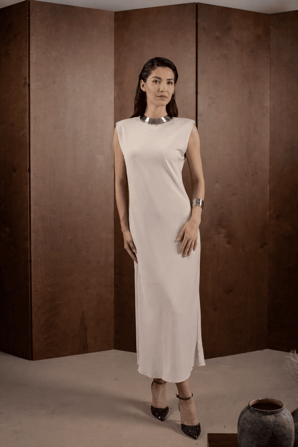 Платье с плечиками, М 25164